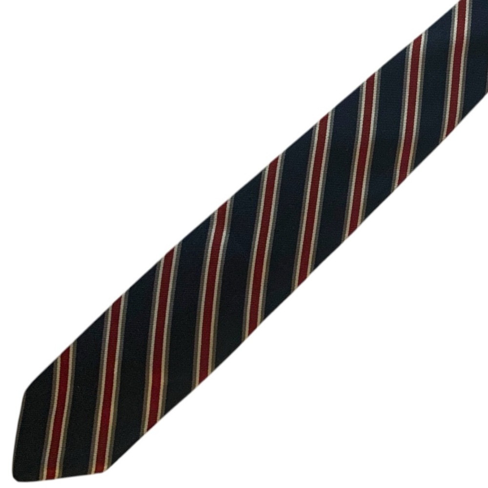 VTG 💯% Silk Britches of Georgetown Ivy League Trad Regiment Striped Neck Tie